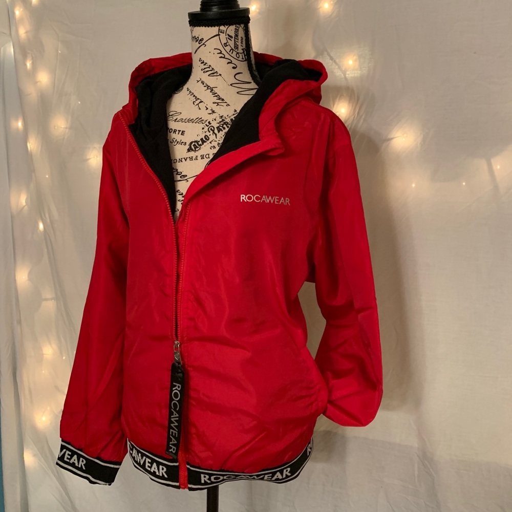 Red RocaWear Hooded Jacket